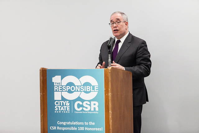 NYC Comptroller Scott Stringer at City&State's Responsible 100 Event for Corporate Social Responsibility CSR Awards