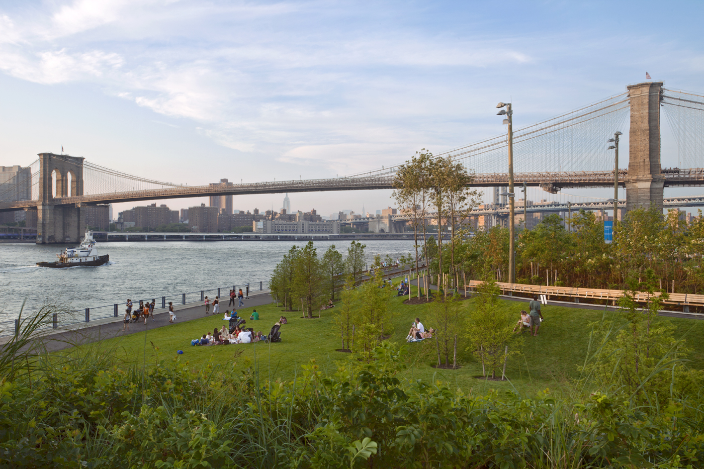 A History of Brooklyn Bridge Park: How a Community Reclaimed and Transformed New York City’s Waterfront with Nancy Webster, Executive Director of the Brooklyn Bridge Park Conservancy, and journalist David Shirley.