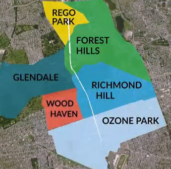 Queensway Neighborhoods Map